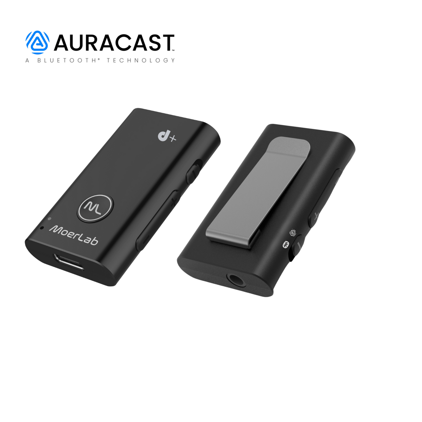 MoerDuo Plus™Auracast™廣播音訊接收器
