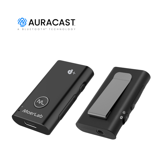 MoerDuo Plus™Auracast™廣播音訊接收器